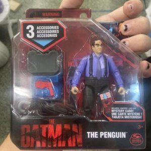 The Penguin, The Batman Movie 4" Figure with mystery card by Spinmaster 2022 New